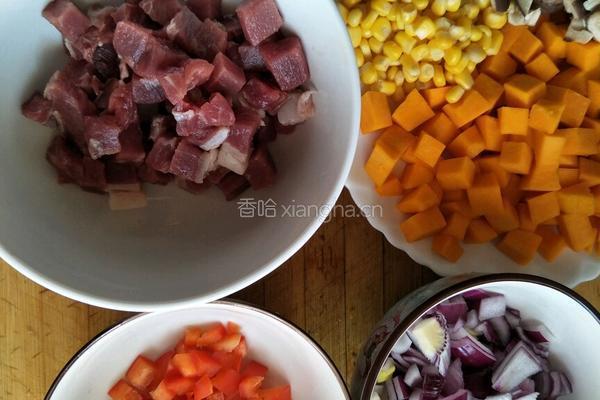 吉祥如意牛肉饭的做法图解1