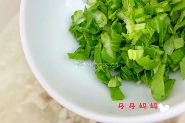 蟹味菇虾粥的做法图解5