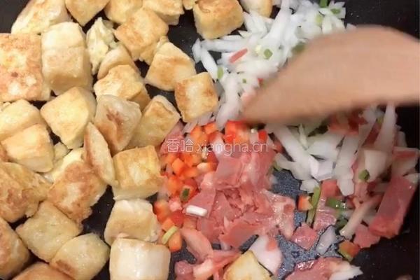 孜然培根炒馒头（改良版孜然炒馕）的做法图解5