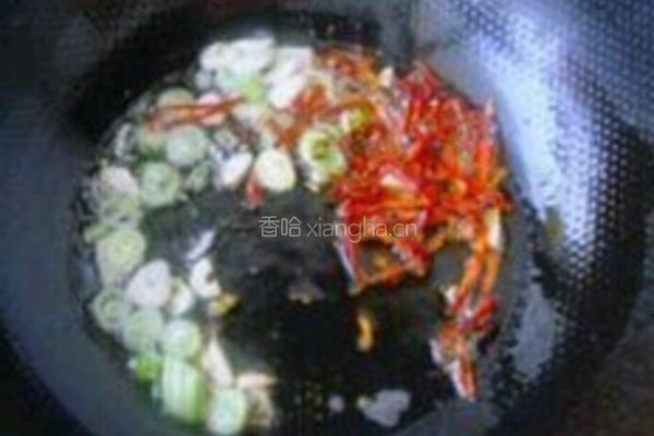 尖椒爆大肠的做法图解5