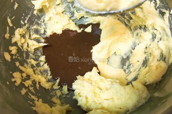 年味甜点之奶油巧克力曲奇的做法图解9