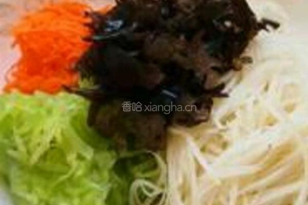 拌三丝的做法图解3