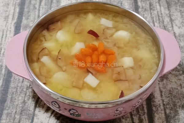 山药红枣银耳汤 (宝宝辅食）的做法图解9