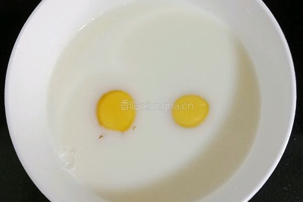 小米鸡蛋饼 (宝宝辅食）的做法图解4