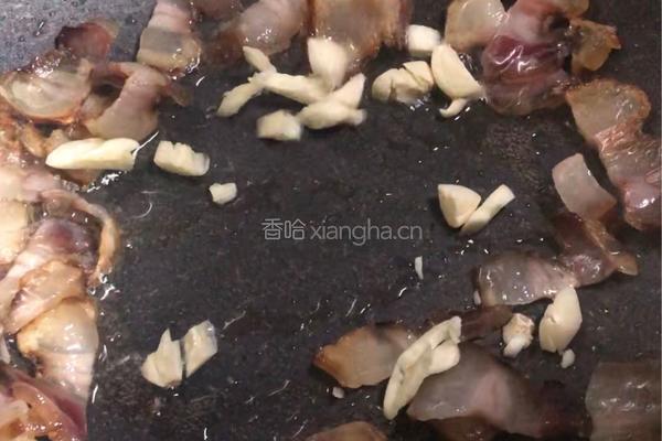 粤式－荷兰豆香菇炒腊肉的做法图解4
