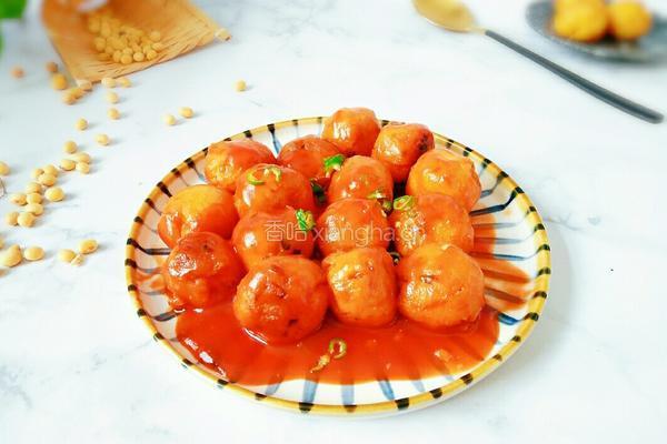 糖醋豆腐丸子