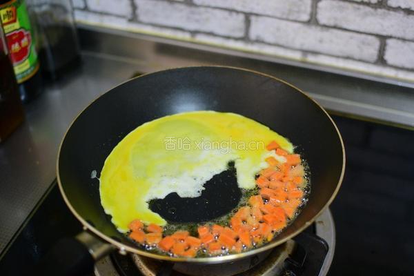 黄瓜蛋炒饭的做法图解5