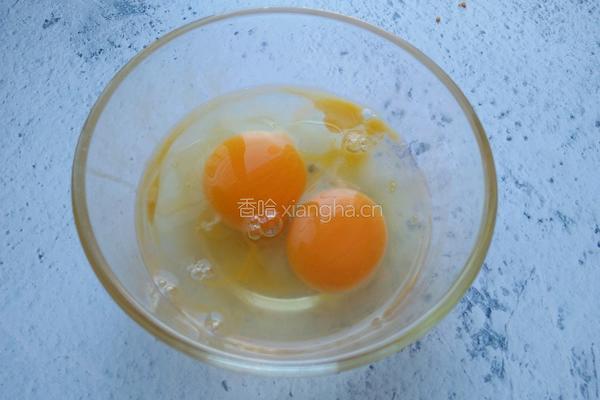 蒜苗炒鸡蛋的做法图解3