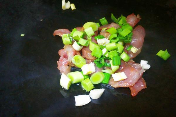腊肠菜炒饭的做法图解6