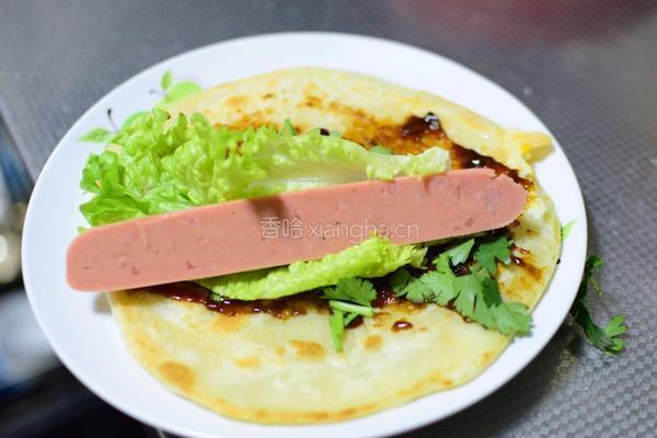 鸡蛋灌饼的做法图解12