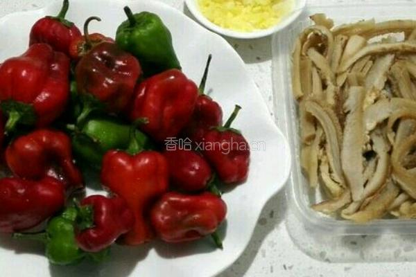 爆炒牛肚的做法图解1