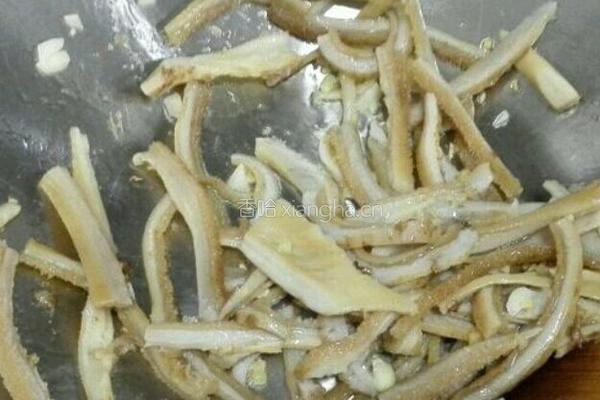 爆炒牛肚的做法图解4