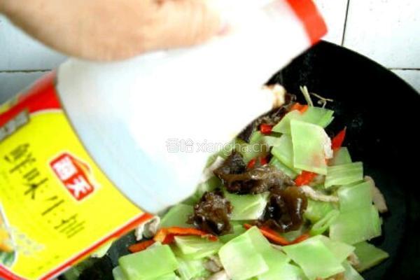 肉炒莴苣片的做法图解7