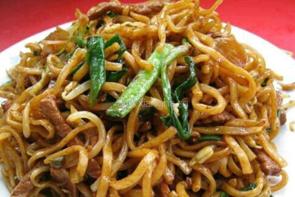 肉丝焖饼的做法图解9
