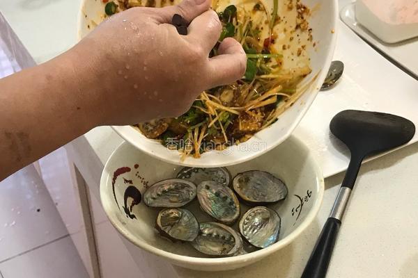 捞汁鲍鱼的做法图解13