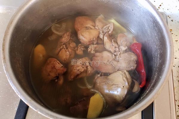 盐水鸡肝的做法图解9