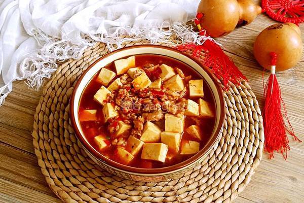 麻婆豆腐的做法图解10