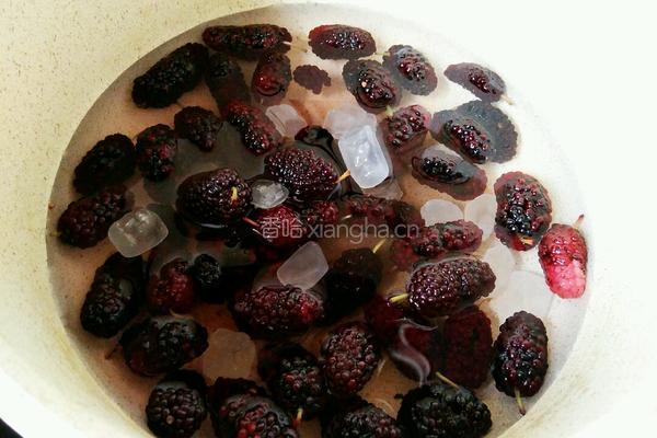 桑椹水果茶的做法图解3