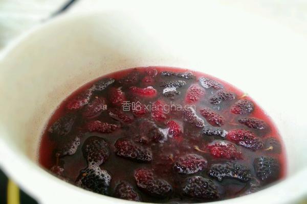 桑椹水果茶的做法图解5