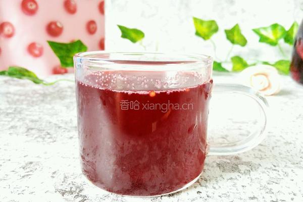 黑桑椹果汁的做法图解6