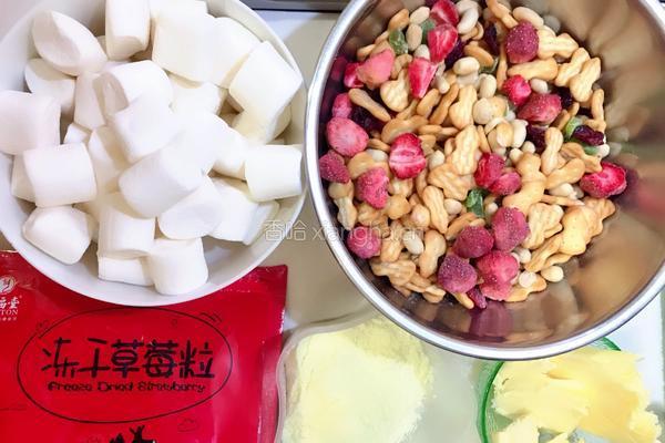 雪花酥的做法图解2