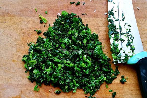 菠菜豆腐饺子的做法图解4
