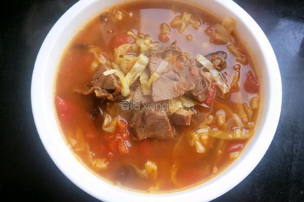 番茄牛肉汤的做法图解7