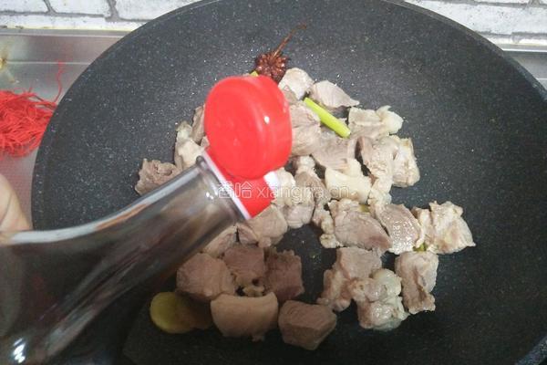 红烧羊肉的做法图解5