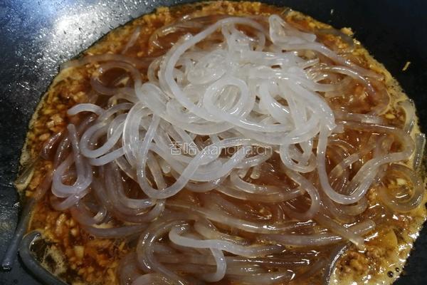 ＃河北＃肉沫粉条（蚂蚁上树）的做法图解8