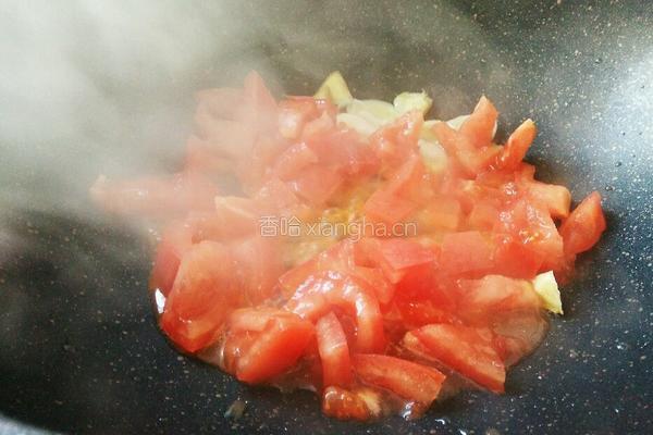 番茄浓汤炸肉的做法图解3