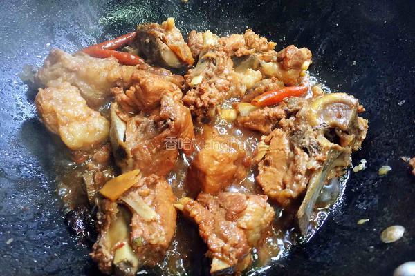腐乳汁烧排骨的做法图解12