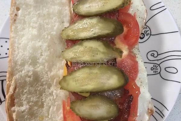 巨无霸热狗（营养丰富的一款洋快餐）的做法图解8