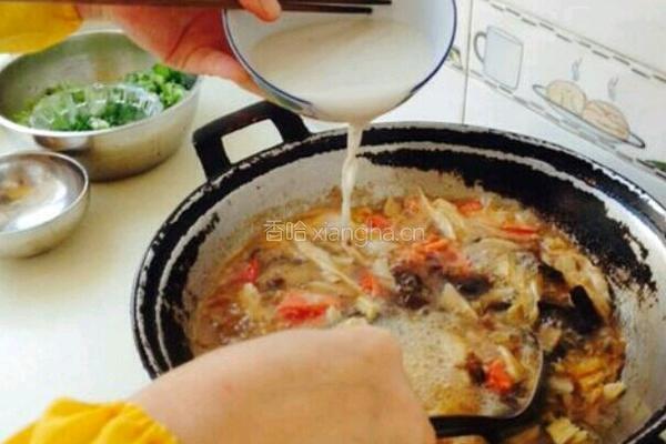 酸辣汤的做法图解4