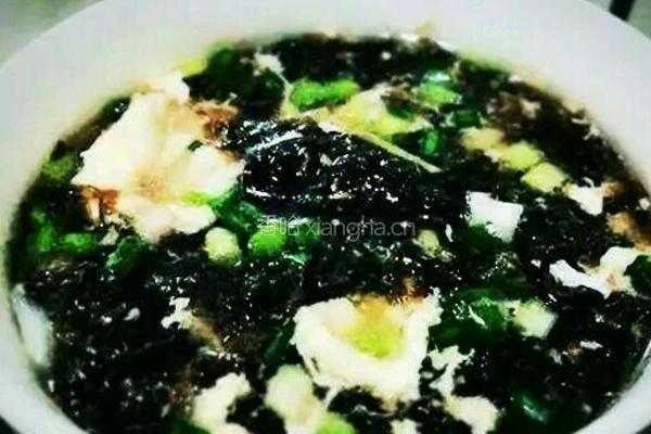 紫菜鸡蛋汤的做法图解5