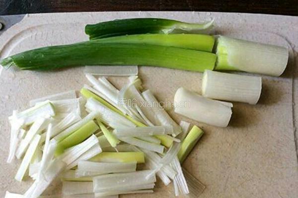 葱包肉的做法图解2