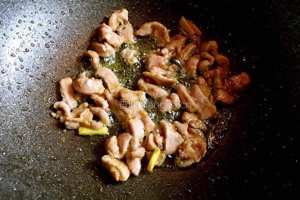 素鸡炒肉的做法图解4