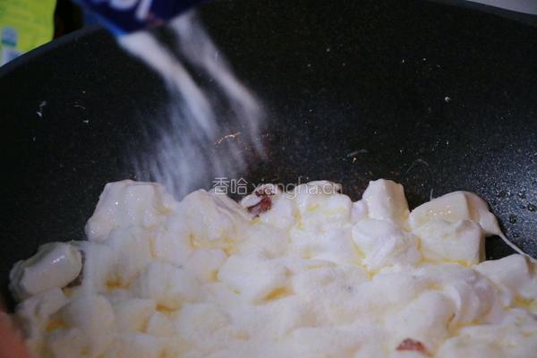 玫瑰香雪花酥的做法图解3