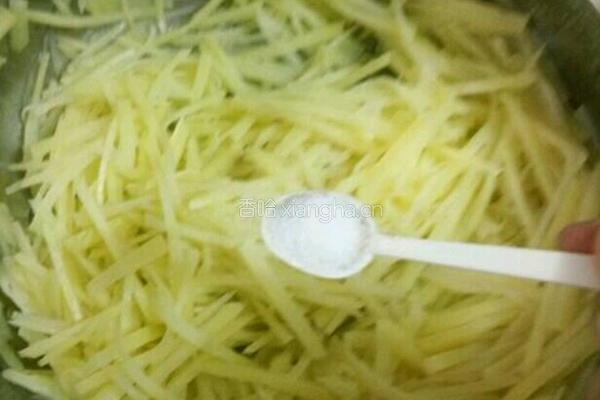 炝拌土豆丝的做法图解4