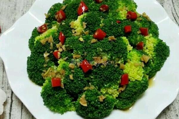 凉调西蓝花的做法图解7