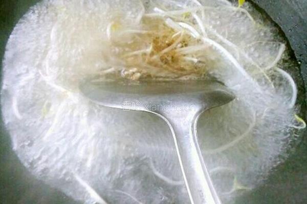 豆芽肉丝汤的做法图解8