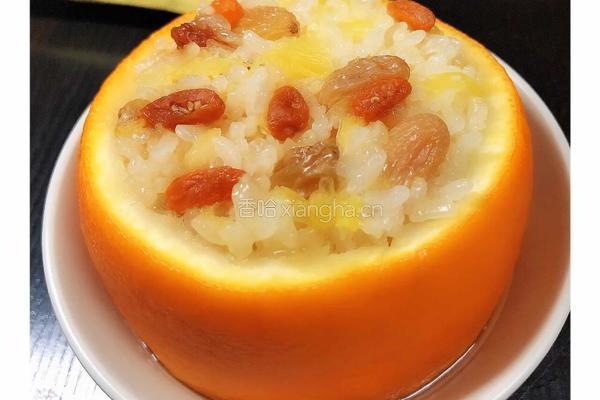 香橙糯米饭（香橙八宝饭）的做法图解7