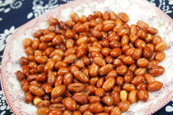 香椿芽拌花生米的做法图解3