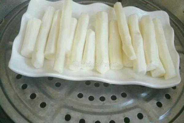 秘汁山药的做法图解2
