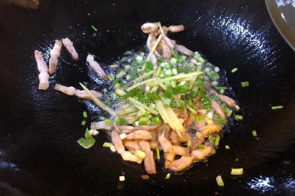 白菜炒香干的做法图解5