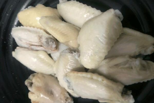 可乐鸡翅中的做法图解4