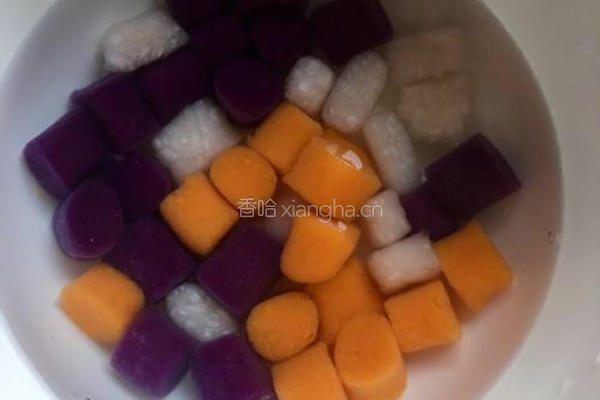 椰香芋圆的做法图解5