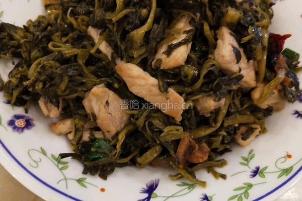 肉炒马蜂菜的做法图解8