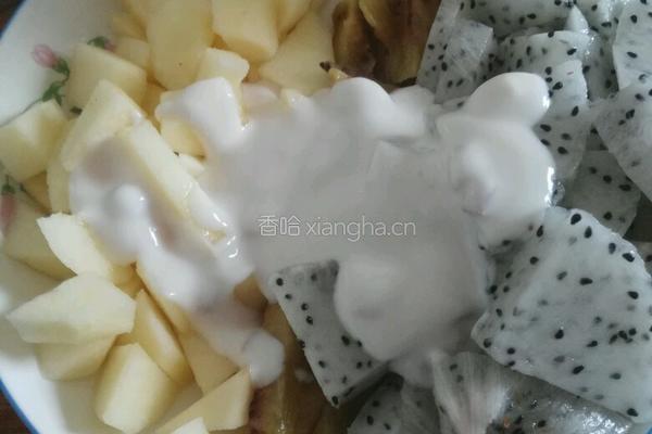酸奶水果沙拉的做法图解4
