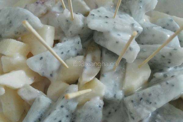酸奶水果沙拉的做法图解5