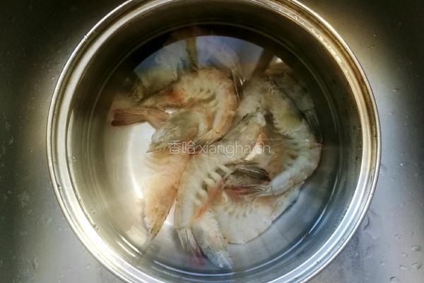 红烧大虾的做法图解5